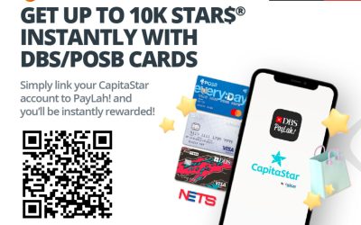Earn STAR$® instantly at CapitaLand Malls with ShopBack Pay